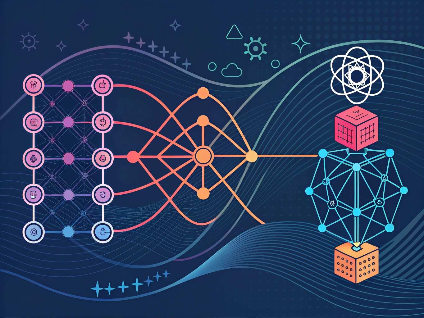 Full Stack Bio Illustration